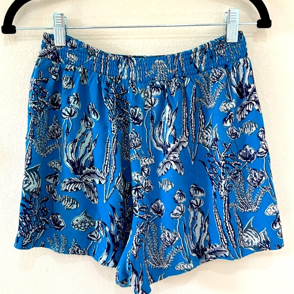 Angie Tropical Ocean Themed Print Top and Shorts Set - Picture 9 of 10